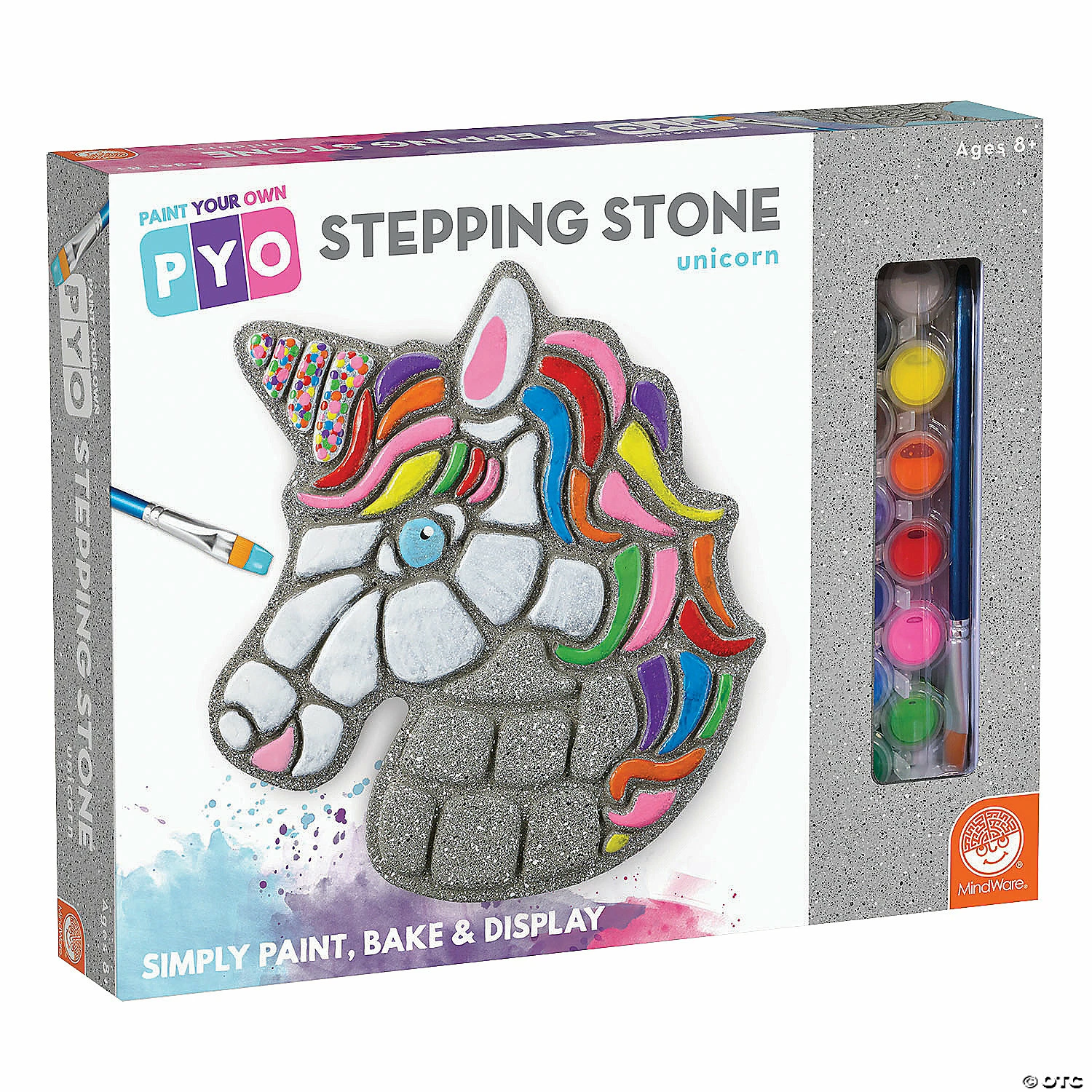 MW Paint Your Own Stepping Stone: Unicorn 6 MW Paint Your Own Stepping Stone: Unicorn - Image 4