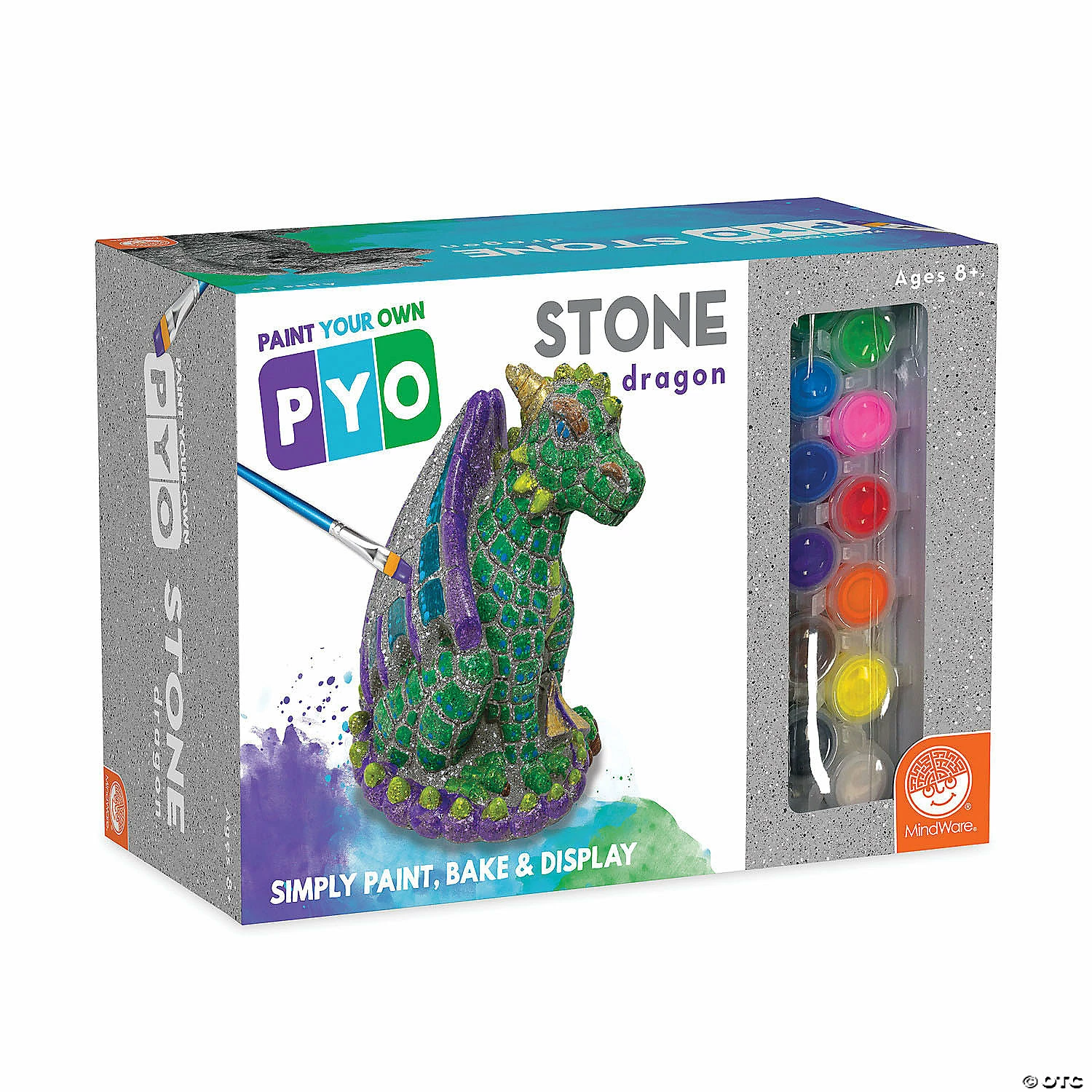 MW Paint Your Own Stone Dragon 5 MW Paint Your Own Stone Dragon - Image 3