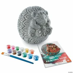 MW Paint Your Own Stone: Hedgehog -Kids Art Supplies Store paint your own stone hedgehog13818683 a02