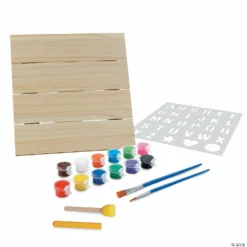 MW Paint Your Own Wood Pallet Sign -Kids Art Supplies Store paint your own wood pallet sign13730172 a02