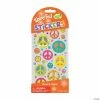 MW Peace Signs Shiny Foil Stickers: Pack Of 12 2 MW Peace Signs Shiny Foil Stickers: Pack Of 12 -Kids Art Supplies Store peace signs shiny foil stickers pack of 12stk216