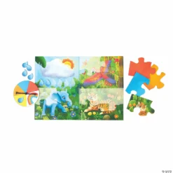 MW Raindrop Forest Cooperative Puzzle Game -Kids Art Supplies Store raindrop forest cooperative puzzle gamegmc33 a02