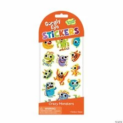 MW Silly Monsters Googly Eyes Sticker: Pack Of 12