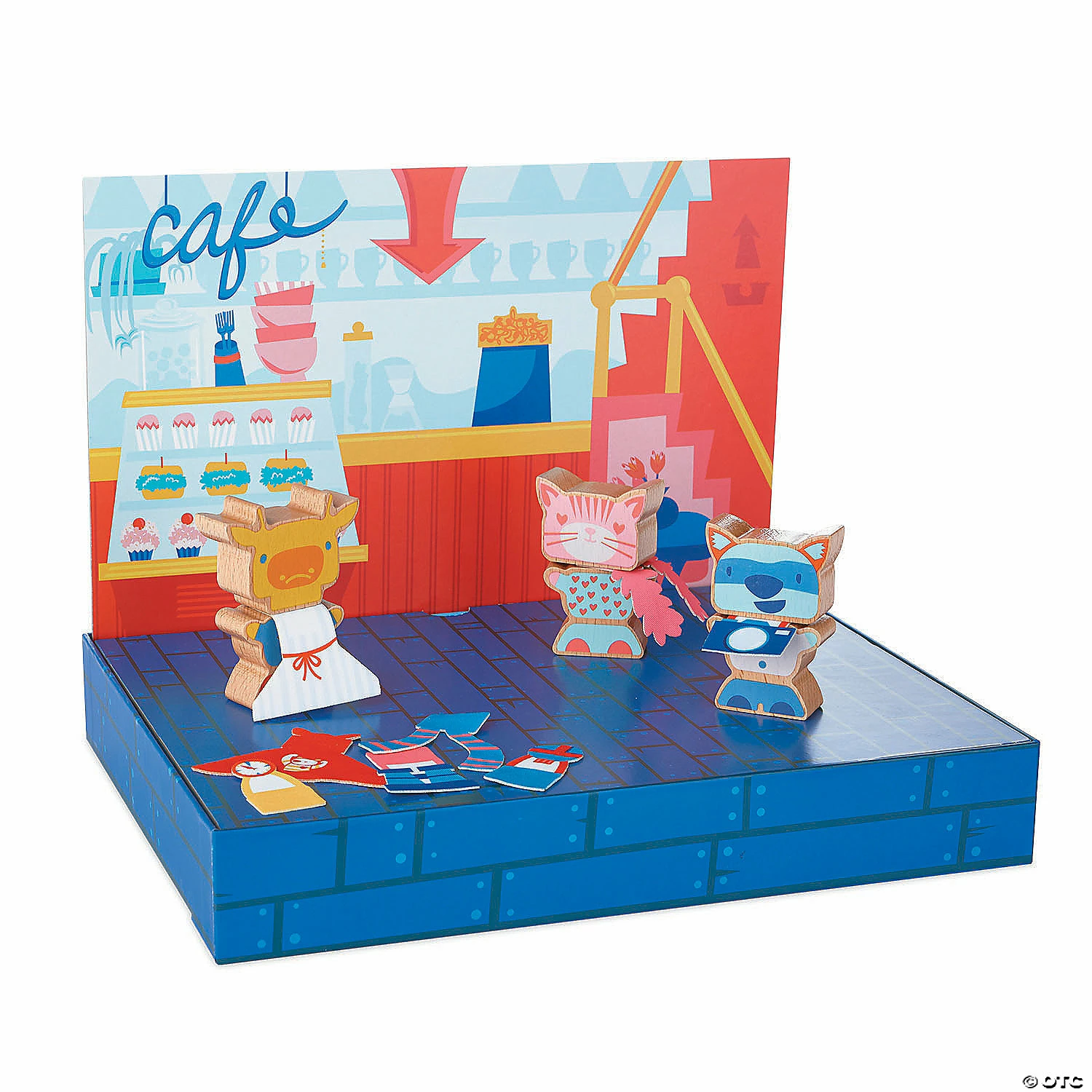 MW Silly Street Character Builders Playset 3 MW Silly Street Character Builders Playset
