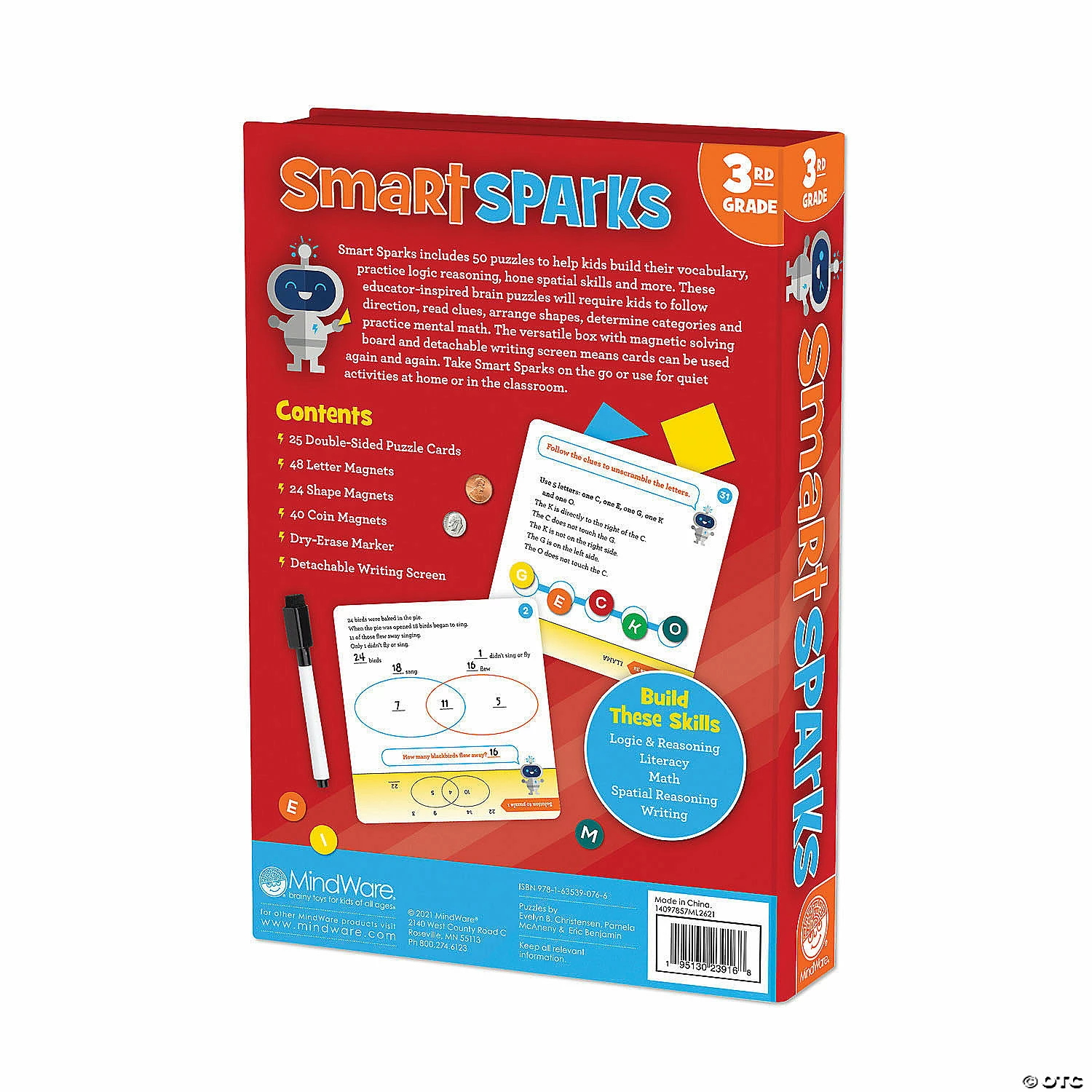 MW Smart Sparks Brainy Puzzles: Grade 3 5 MW Smart Sparks Brainy Puzzles: Grade 3 - Image 3