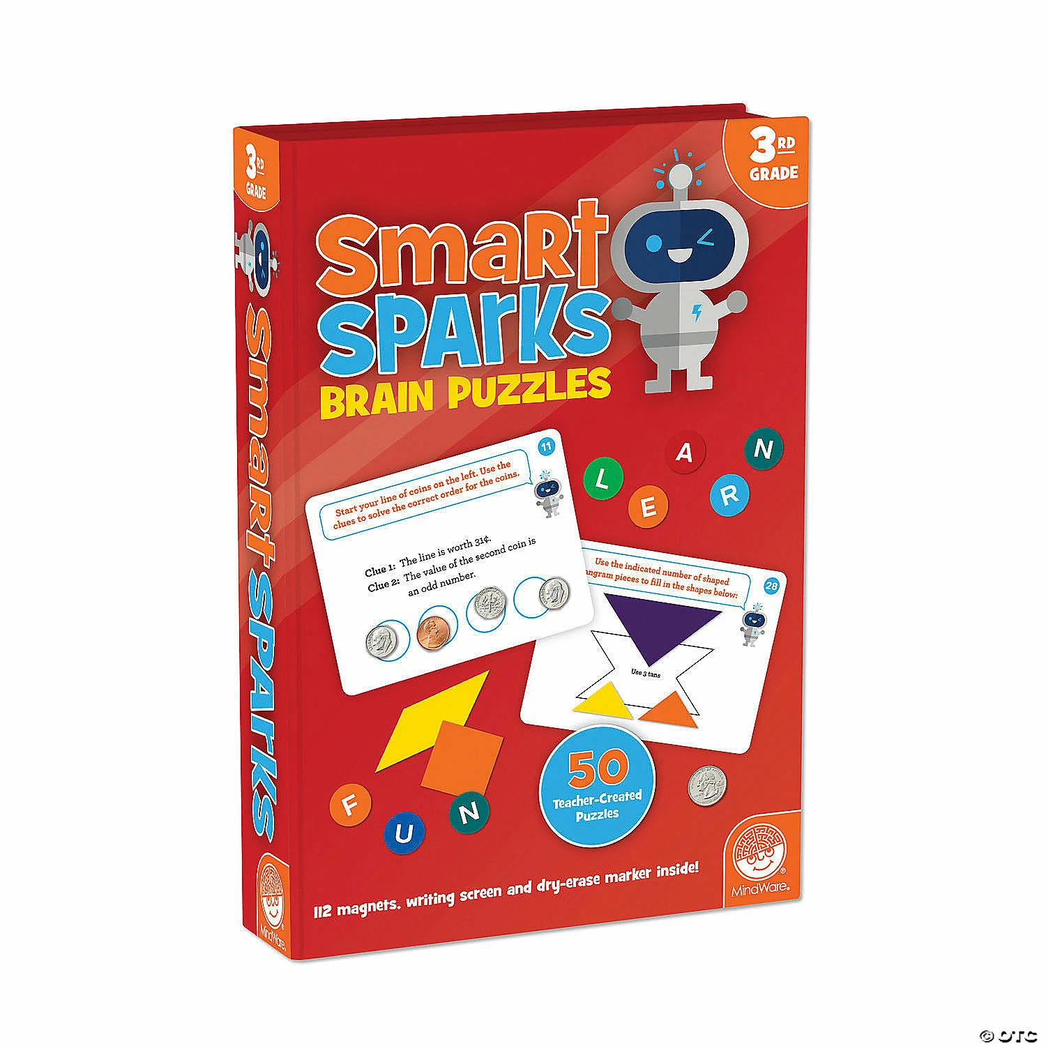 MW Smart Sparks Brainy Puzzles: Grade 3 3 MW Smart Sparks Brainy Puzzles: Grade 3