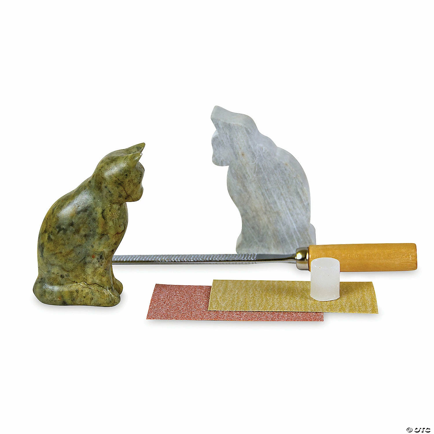 MW Soapstone Carving Kits: Cat 4 MW Soapstone Carving Kits: Cat - Image 2