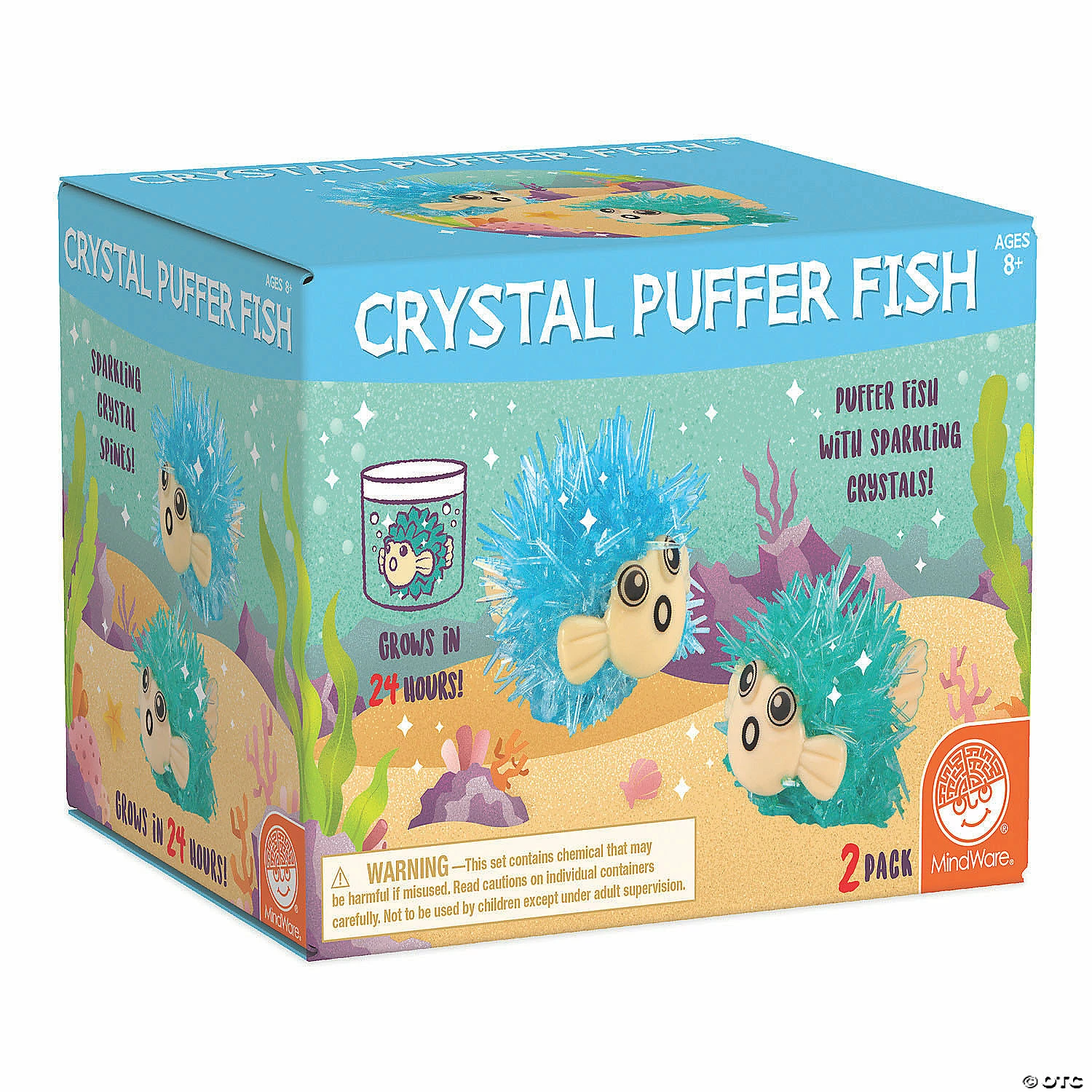 MW Sparkle Formations: Crystal Puffer Fish 3 MW Sparkle Formations: Crystal Puffer Fish