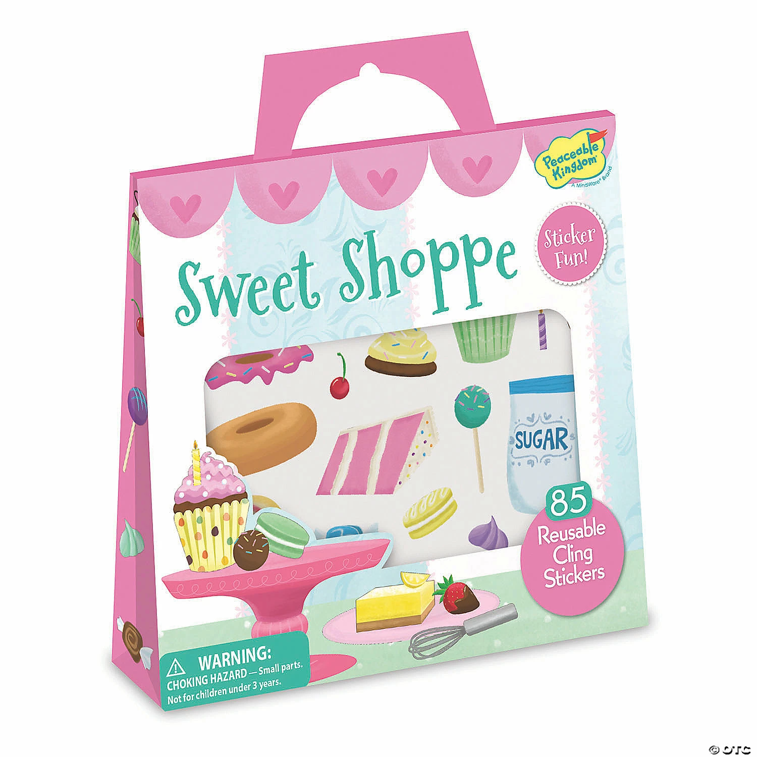 MW Sweet Shoppe Reusable Sticker Tote 3 MW Sweet Shoppe Reusable Sticker Tote