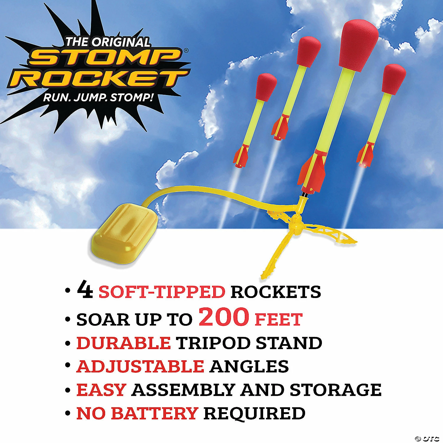 MW The Original Stomp Rocket Ultra Launcher: 4 Rockets 5 MW The Original Stomp Rocket Ultra Launcher: 4 Rockets - Image 3