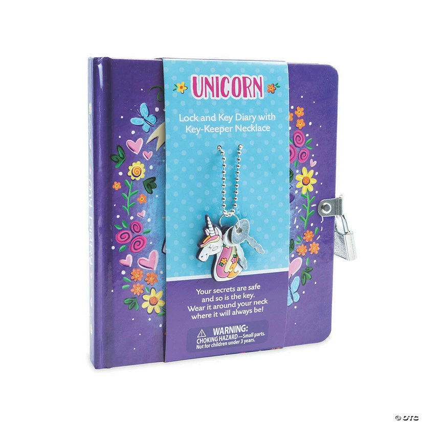 MW Unicorn Diary With Charm Necklace 3 MW Unicorn Diary With Charm Necklace