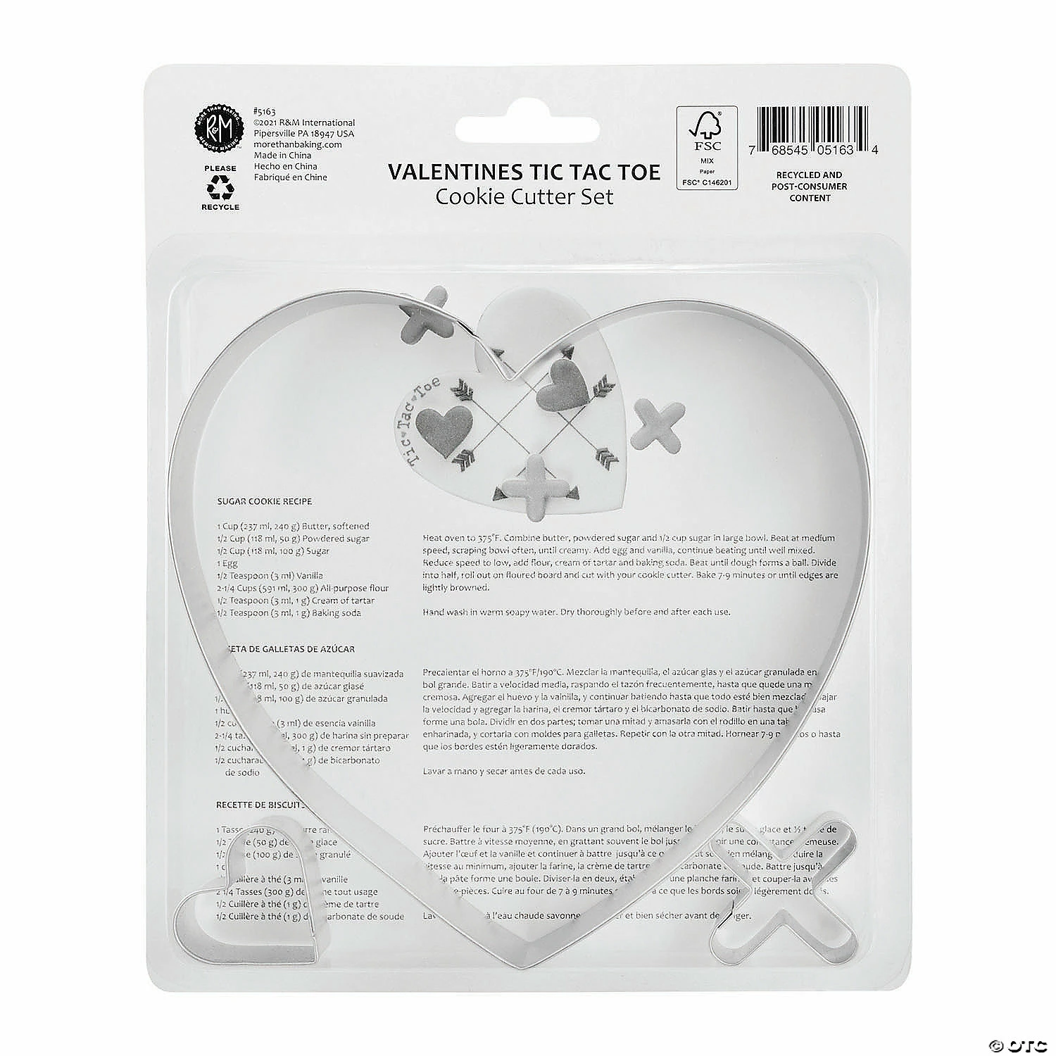 MW Valentine 10 Piece Cookie Cutter Set 5 MW Valentine 10 Piece Cookie Cutter Set - Image 3