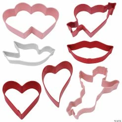 MW Valentine 10 Piece Cookie Cutter Set 10 MW Valentine 10 Piece Cookie Cutter Set -Kids Art Supplies Store valentine 10 piece cookie cutter set14190174 a03