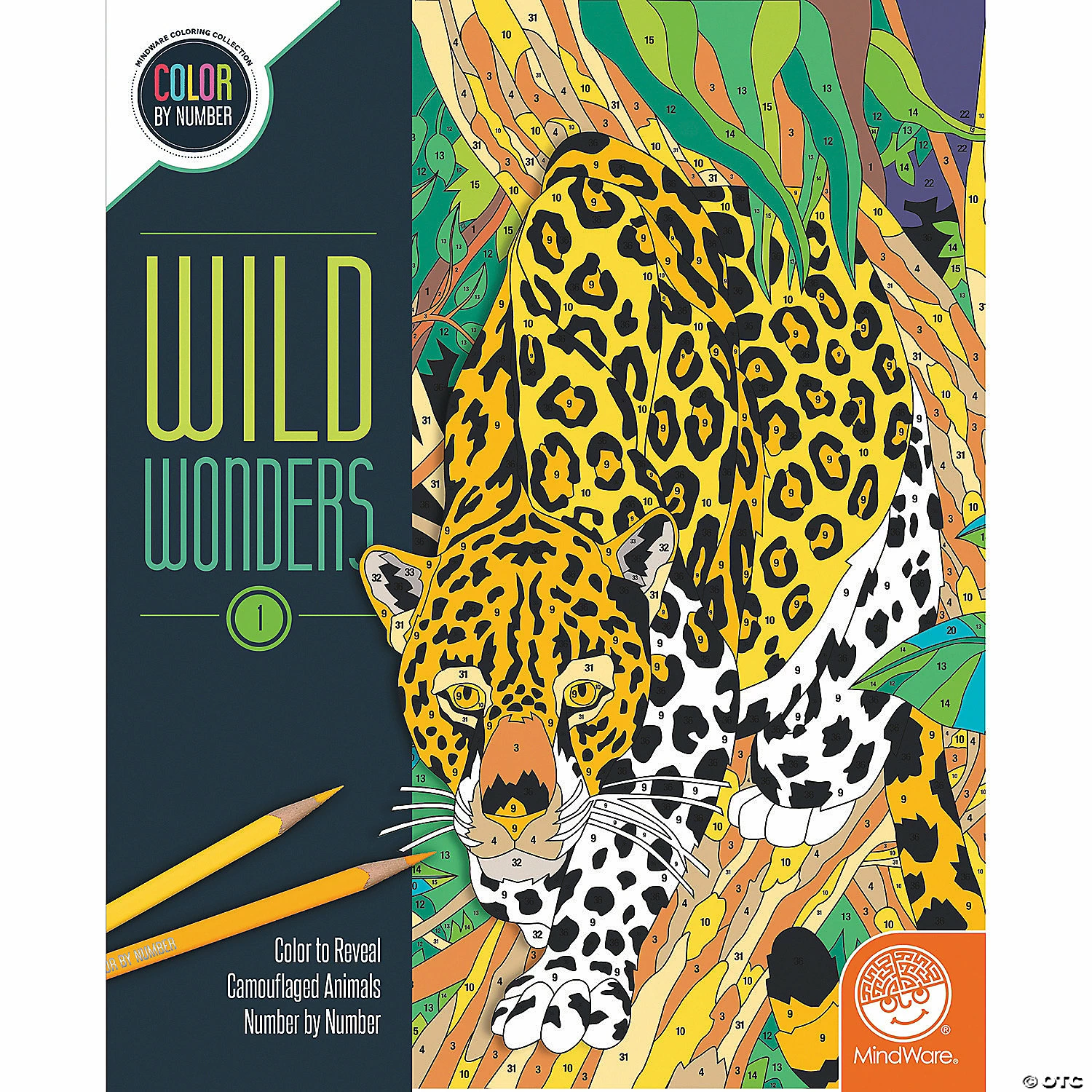 MW Wild Wonders Color By Number: Book 1 3 MW Wild Wonders Color By Number: Book 1