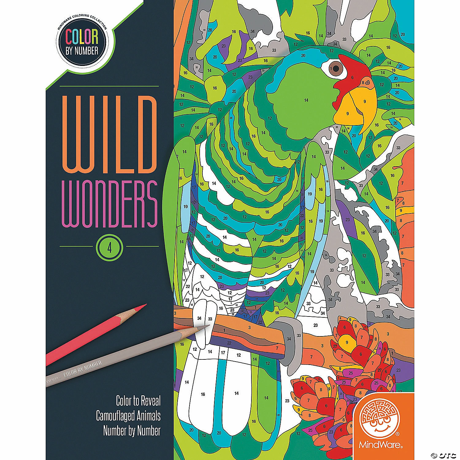 MW Wild Wonders Color By Number: Book 4 3 MW Wild Wonders Color By Number: Book 4