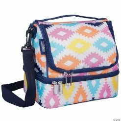 MW Wildkin - Aztec Two Compartment Lunch Bag