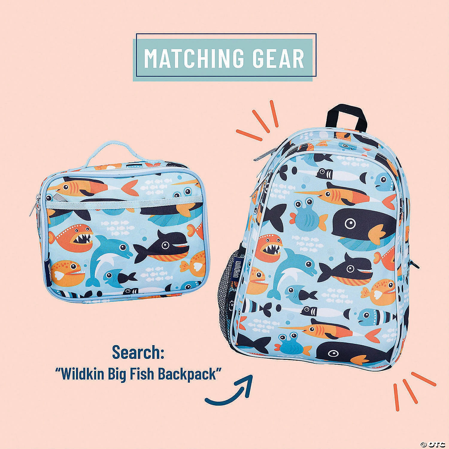 MW Wildkin - Big Fish Lunch Box 6 MW Wildkin - Big Fish Lunch Box - Image 4