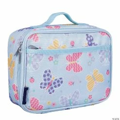 MW Wildkin - Butterfly Garden Blue Lunch Box