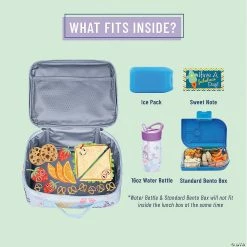 MW Wildkin - Butterfly Garden Blue Lunch Box 9 MW Wildkin - Butterfly Garden Blue Lunch Box -Kids Art Supplies Store wildkin butterfly garden blue lunch box14110597 a02