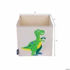MW Wildkin: Dinosaur Land 10" Storage Cube -Kids Art Supplies Store wildkin dinosaur land 10 storage cube14114463 a02