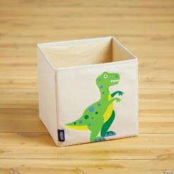 MW Wildkin: Dinosaur Land 10" Storage Cube -Kids Art Supplies Store wildkin dinosaur land 10 storage cube14114463 a04