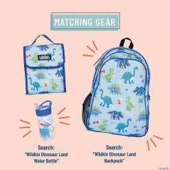MW Wildkin: Dinosaur Land Lunch Bag 10 MW Wildkin: Dinosaur Land Lunch Bag -Kids Art Supplies Store wildkin dinosaur land lunch bag14110723 a03