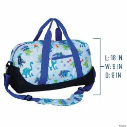 MW Wildkin - Dinosaur Land Overnighter Duffel Bag 10 MW Wildkin - Dinosaur Land Overnighter Duffel Bag -Kids Art Supplies Store wildkin dinosaur land overnighter duffel bag14110580 a03