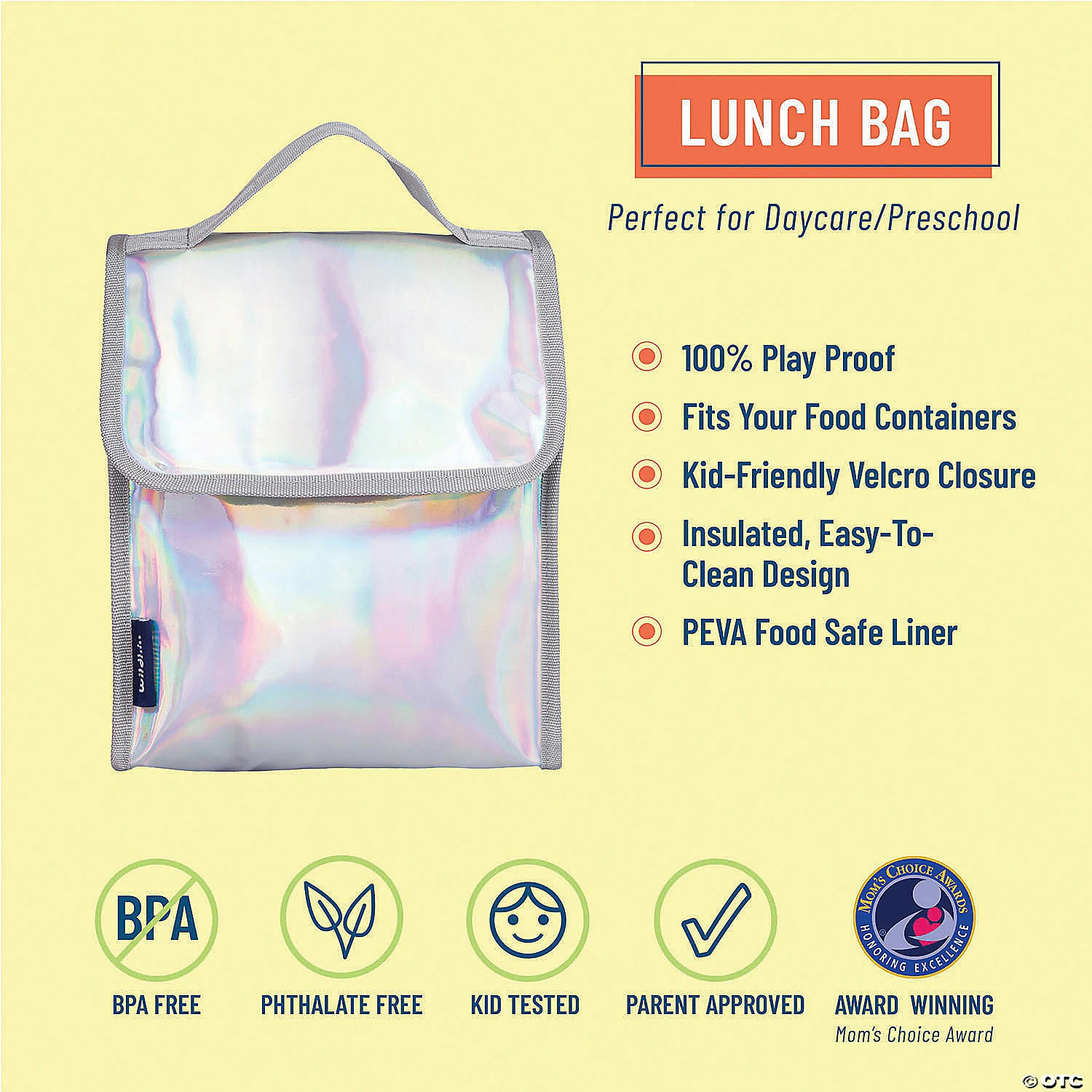 MW Wildkin: Holographic Lunch Bag 4 MW Wildkin: Holographic Lunch Bag - Image 2