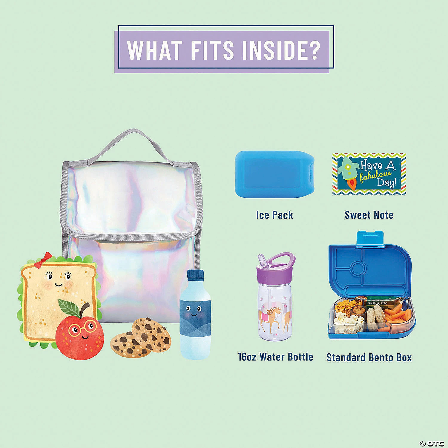 MW Wildkin: Holographic Lunch Bag 5 MW Wildkin: Holographic Lunch Bag - Image 3