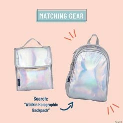 MW Wildkin: Holographic Lunch Bag 10 MW Wildkin: Holographic Lunch Bag -Kids Art Supplies Store wildkin holographic lunch bag14110744 a03