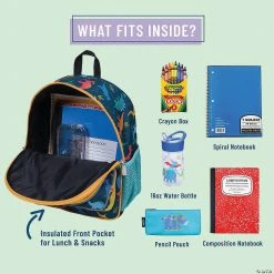 MW Wildkin - Jurassic Dinosaurs 12 Inch Backpack 9 MW Wildkin - Jurassic Dinosaurs 12 Inch Backpack -Kids Art Supplies Store wildkin jurassic dinosaurs 12 inch backpack14110646 a02