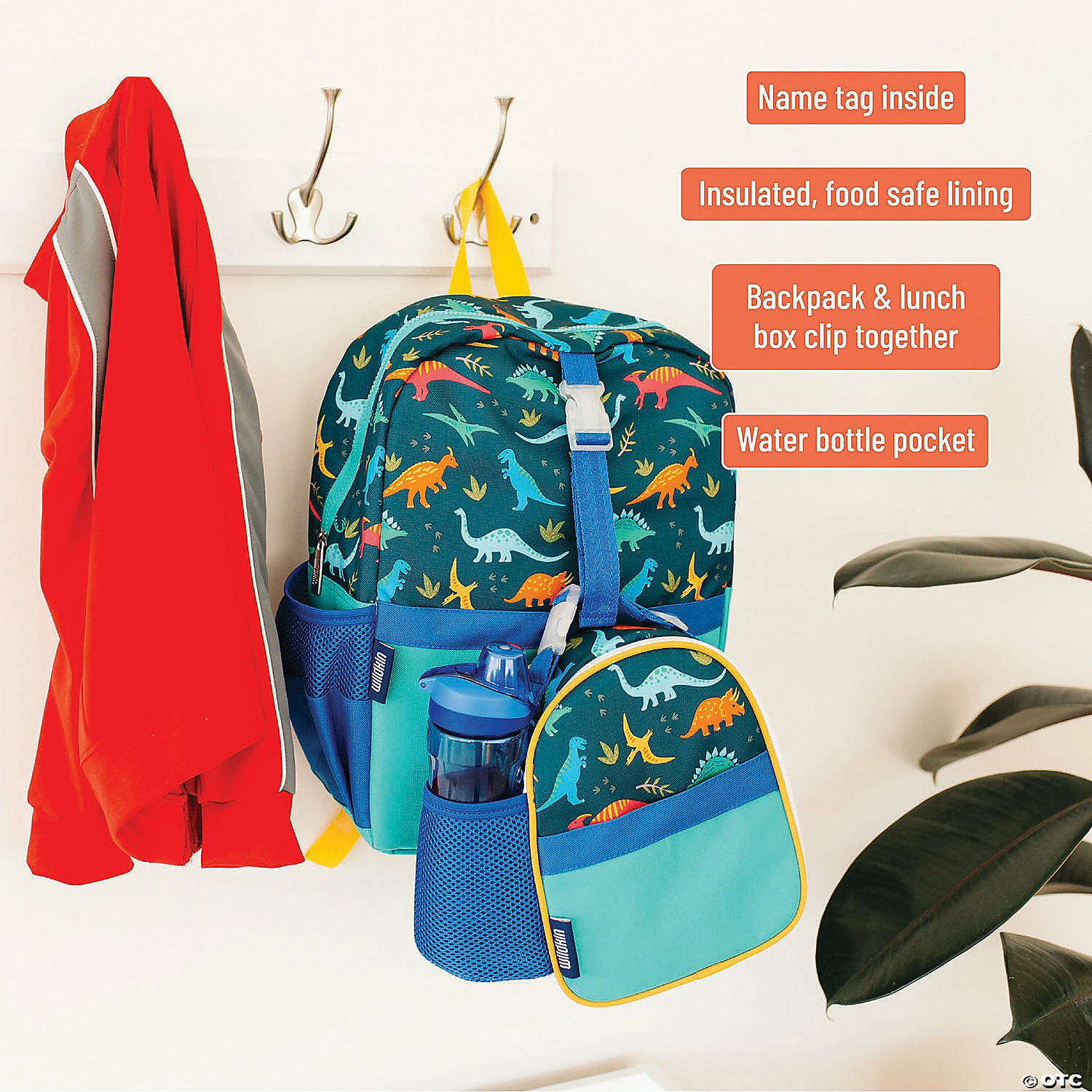 MW Wildkin: Jurassic Dinosaurs Clip-in Lunch Box 4 MW Wildkin: Jurassic Dinosaurs Clip-in Lunch Box - Image 2