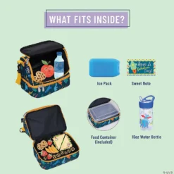 MW Wildkin - Jurassic Dinosaurs Two Compartment Lunch Bag -Kids Art Supplies Store wildkin jurassic dinosaurs two compartment lunch bag14110681 a02