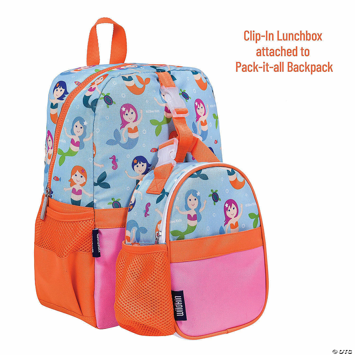 MW Wildkin - Mermaids Clip-in Lunch Box 7 MW Wildkin - Mermaids Clip-in Lunch Box - Image 5