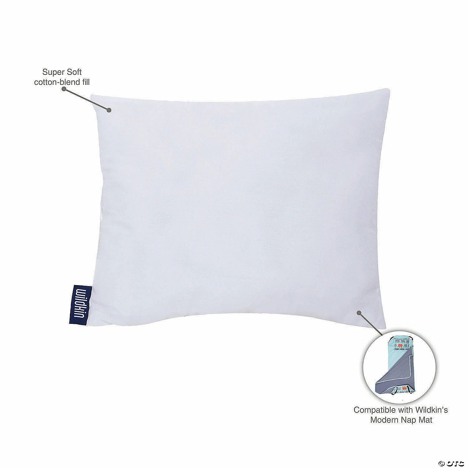 MW Wildkin: Modern Nap Mat Pillow 4 MW Wildkin: Modern Nap Mat Pillow - Image 2