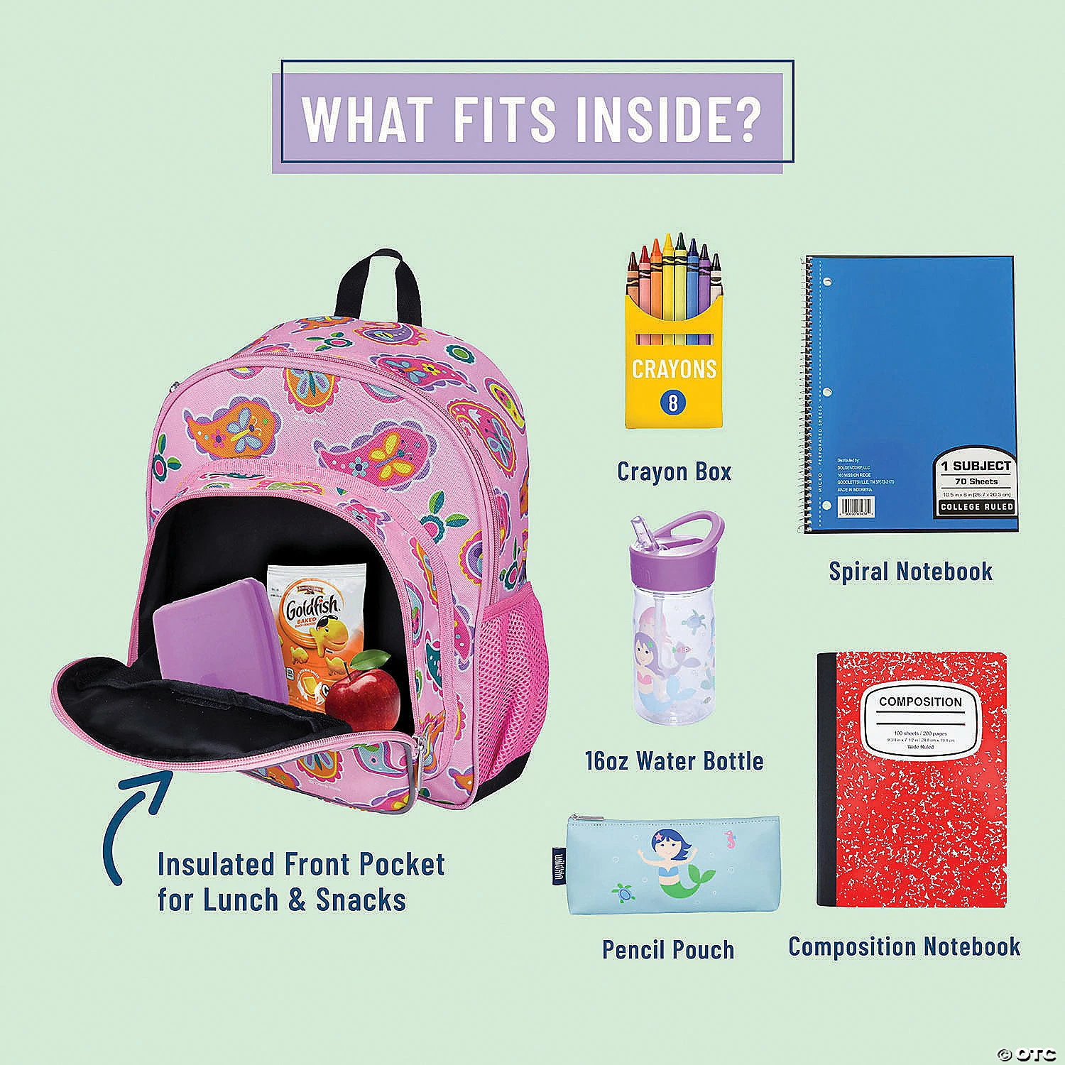 MW Wildkin - Paisley 12 Inch Backpack 5 MW Wildkin - Paisley 12 Inch Backpack - Image 3