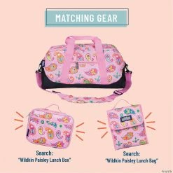 MW Wildkin - Paisley Overnighter Duffel Bag 9 MW Wildkin - Paisley Overnighter Duffel Bag -Kids Art Supplies Store wildkin paisley overnighter duffel bag14114395 a02