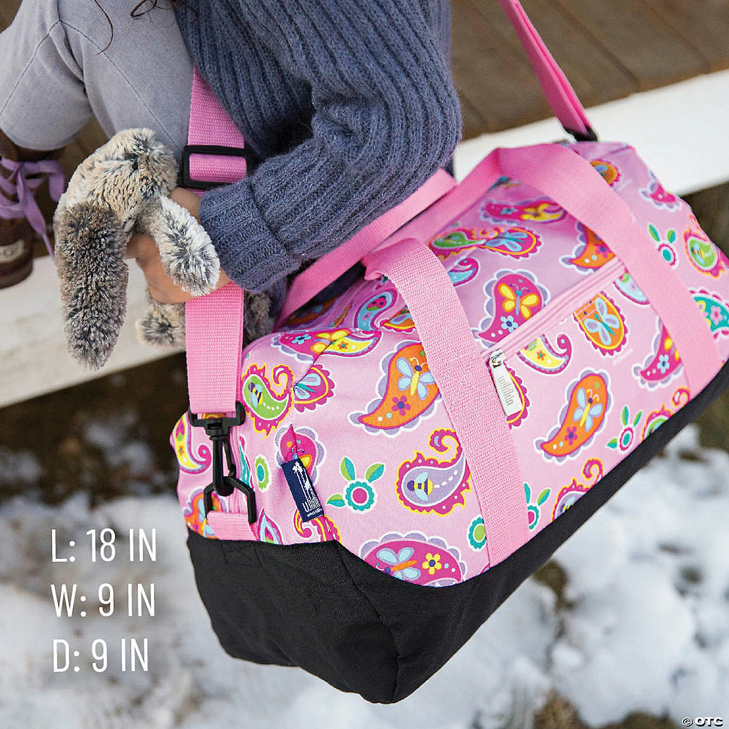 MW Wildkin - Paisley Overnighter Duffel Bag 6 MW Wildkin - Paisley Overnighter Duffel Bag - Image 4