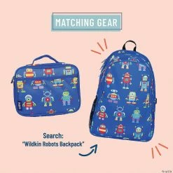 MW Wildkin - Robots Lunch Box 10 MW Wildkin - Robots Lunch Box -Kids Art Supplies Store wildkin robots lunch box14110596 a03
