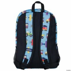 MW Wildkin: Trains, Planes & Trucks 16 Inch Backpack 10 MW Wildkin: Trains, Planes & Trucks 16 Inch Backpack -Kids Art Supplies Store wildkin trains planes and trucks 16 inch backpack14110749 a03