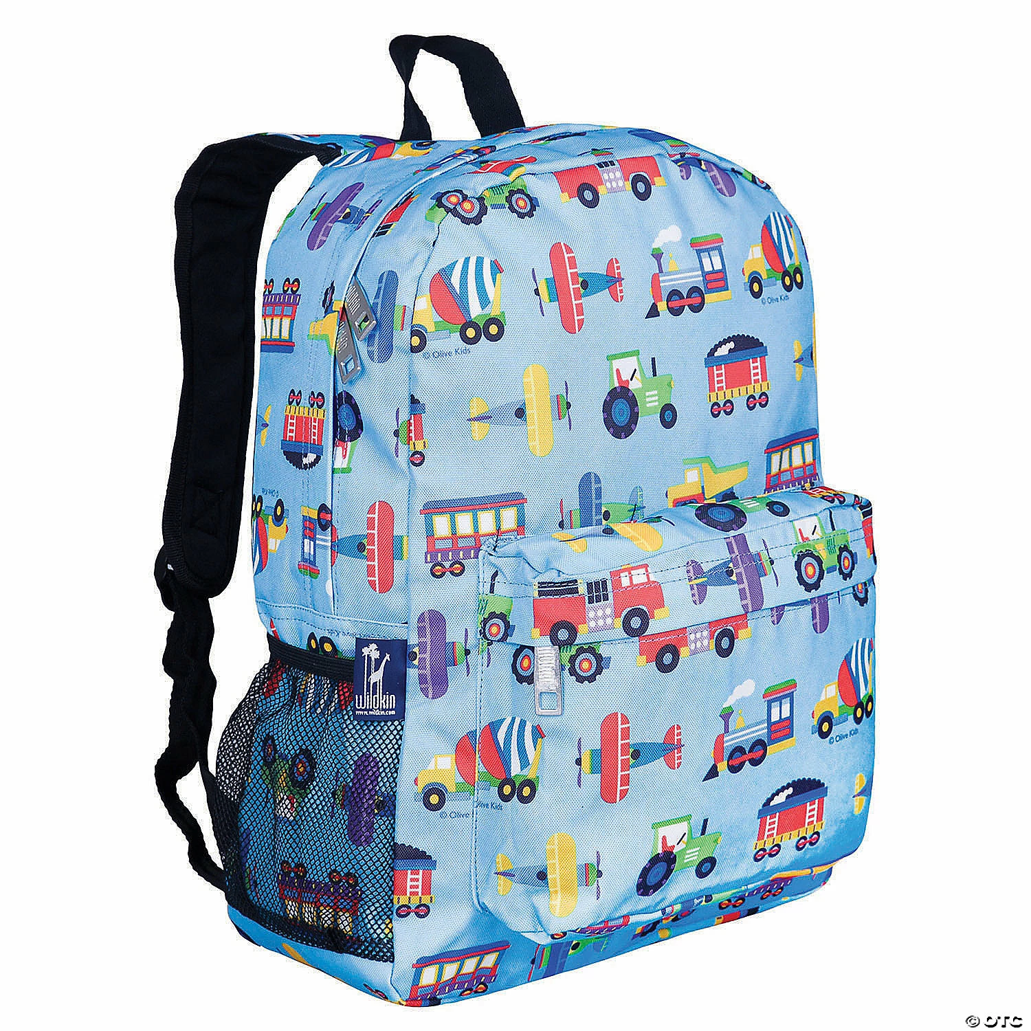 MW Wildkin: Trains, Planes & Trucks 16 Inch Backpack 3 MW Wildkin: Trains, Planes & Trucks 16 Inch Backpack