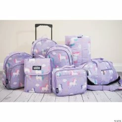 MW Wildkin - Unicorn Rolling Luggage -Kids Art Supplies Store wildkin unicorn rolling luggage14114445 a05