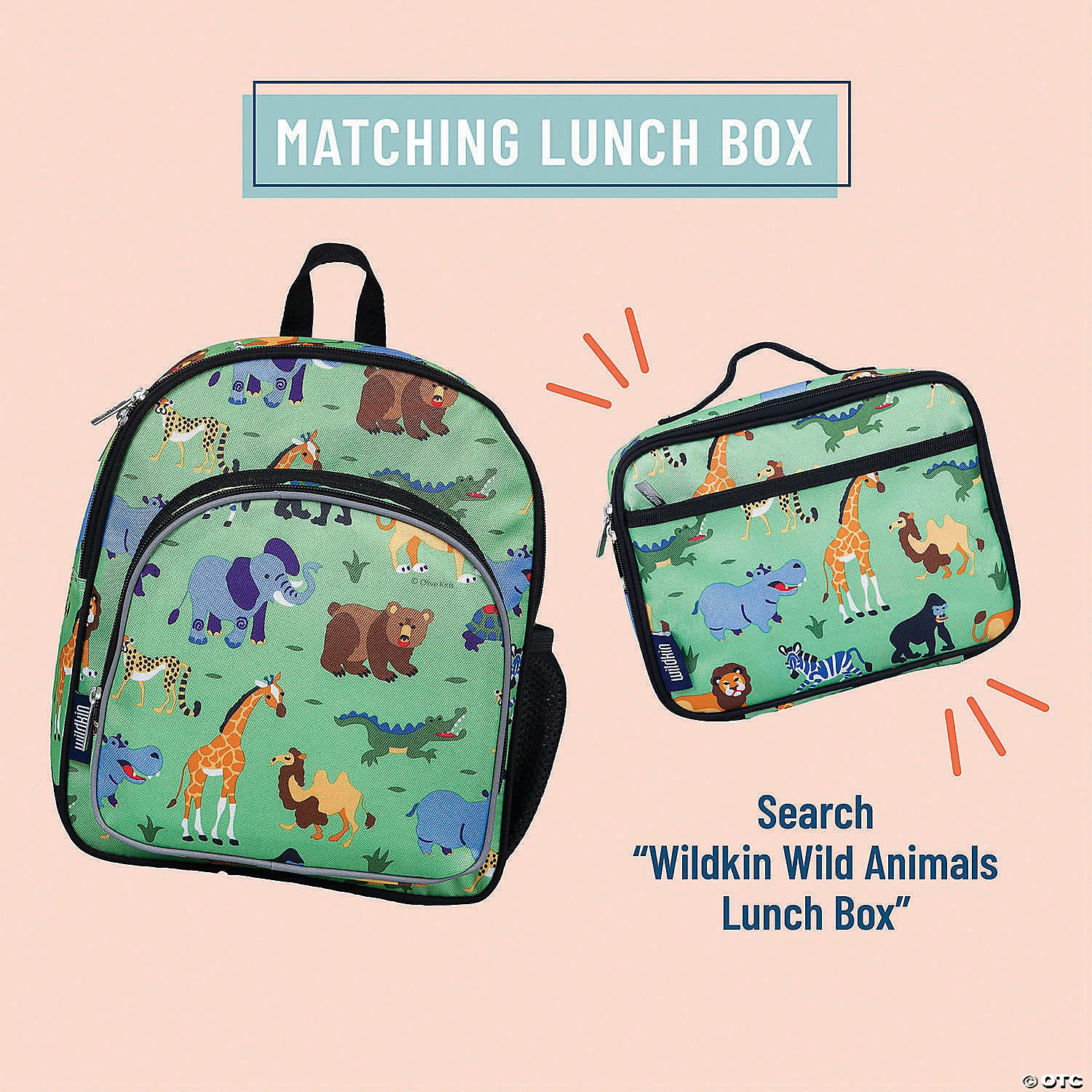 MW Wildkin: Wild Animals 12 Inch Backpack 6 MW Wildkin: Wild Animals 12 Inch Backpack - Image 4