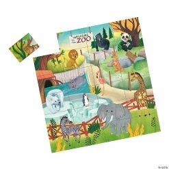 MW Zoo Animal Puzzle & Match Up Game 8 MW Zoo Animal Puzzle & Match Up Game -Kids Art Supplies Store zoo animal puzzle and match up game14166764 a02