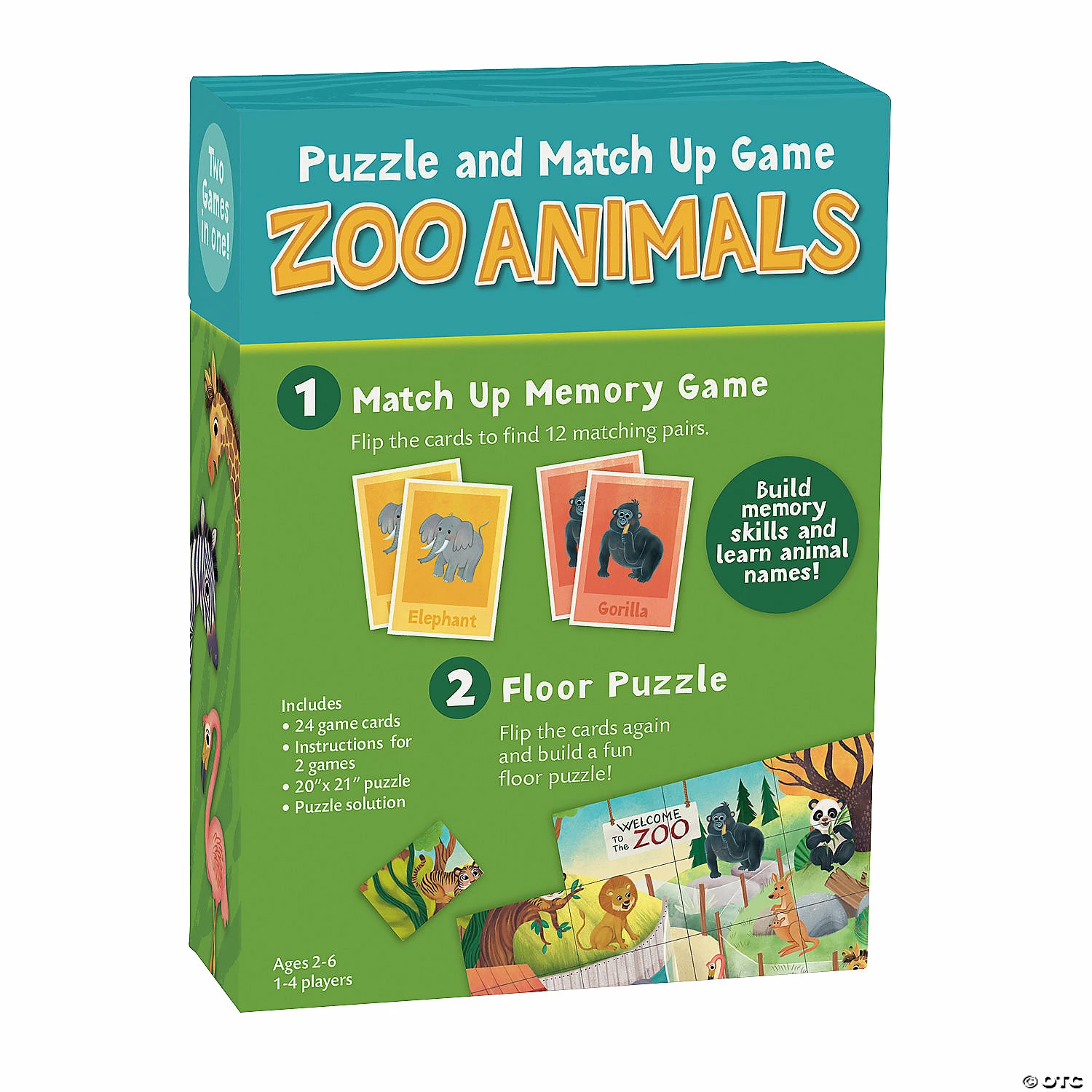 MW Zoo Animal Puzzle & Match Up Game 6 MW Zoo Animal Puzzle & Match Up Game - Image 4